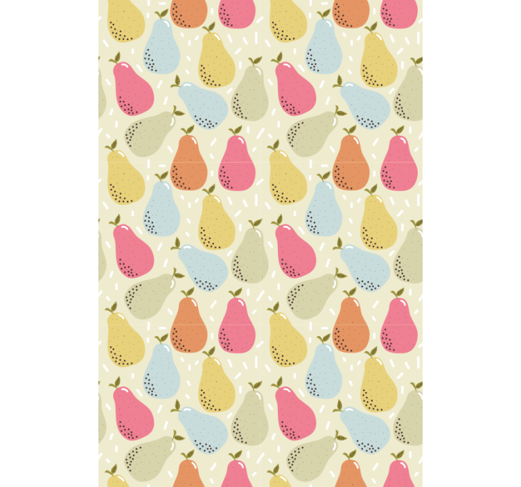 Multicolor pears Fruit and vegetable blind - TenStickers