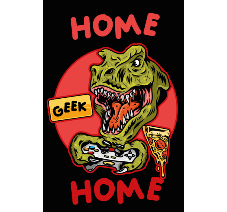 Home geek home Geek roller blind - TenStickers