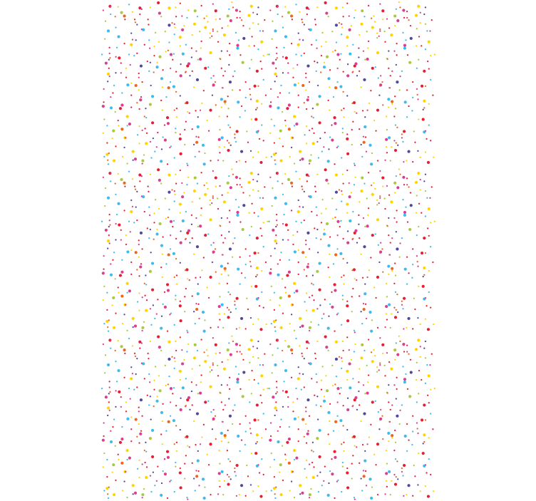 Little colorful dots Texture and pattern blind - TenStickers