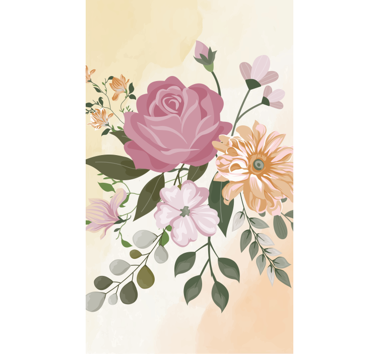 Realistic Flowers and plant blind - TenStickers