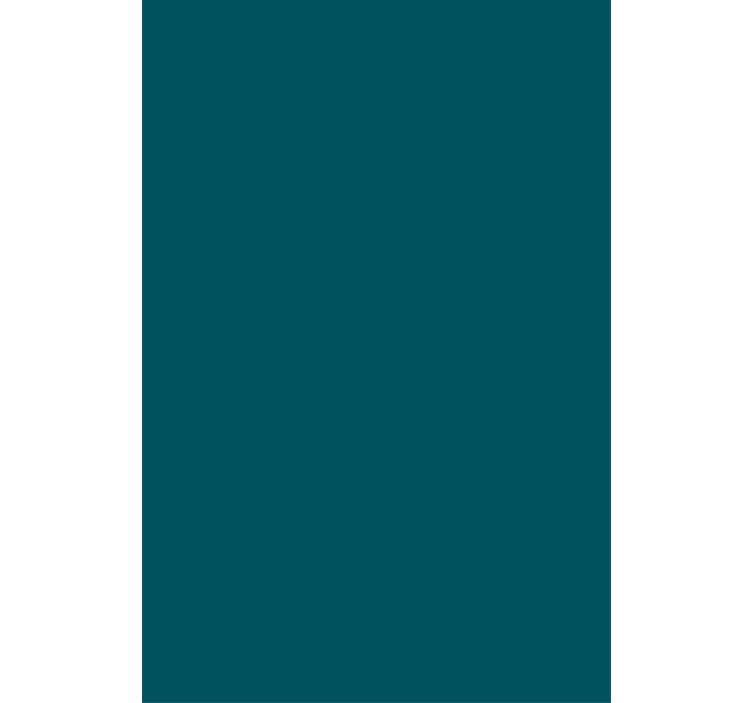 Deep Teal Canvas Blackout blind - TenStickers