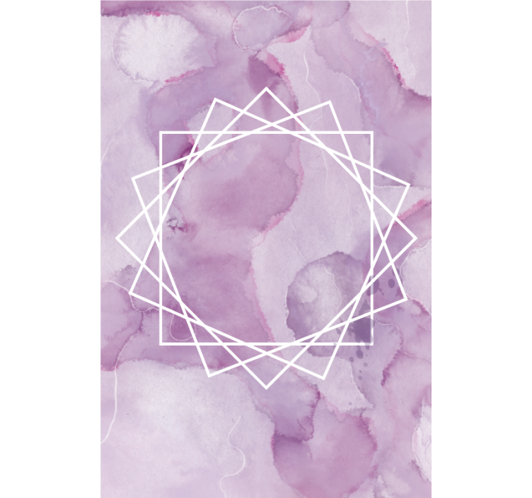 Aquarella elegant star pattern roller blind - TenStickers