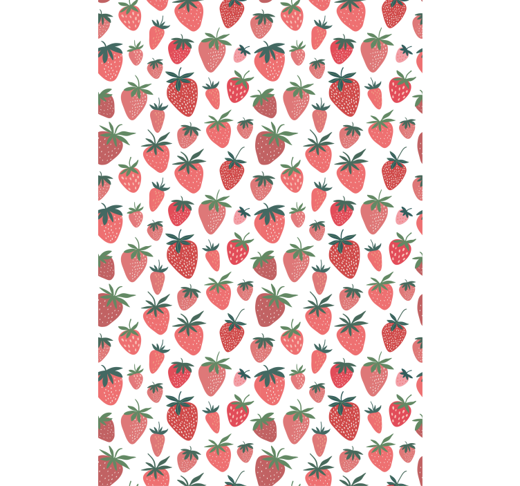 Strawberry pattern design blind fruit and vegetables - TenStickers