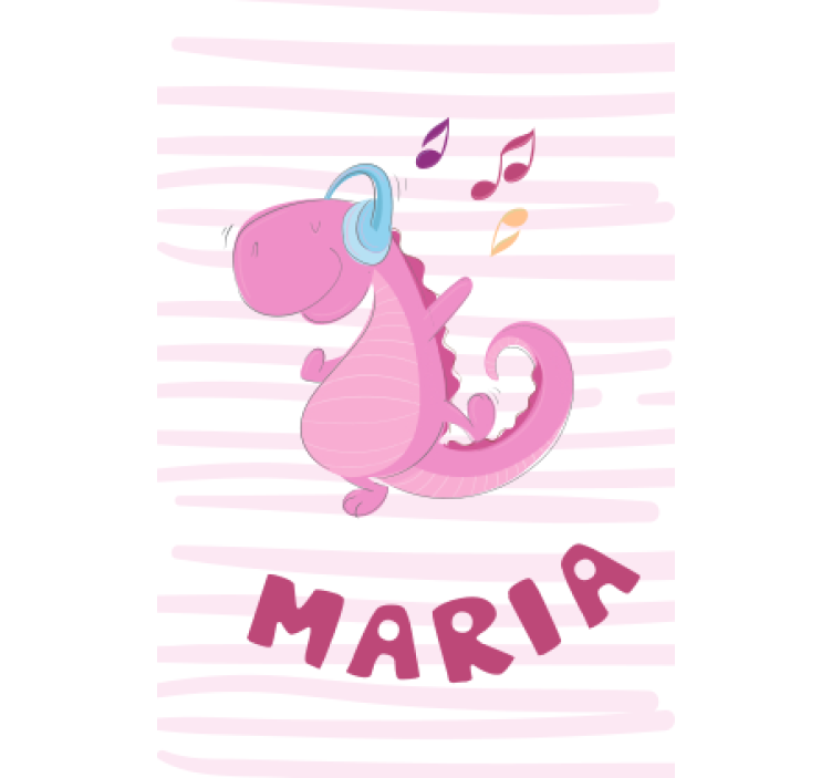 Dinosaur blind for your sweet named dinosaur - TenStickers