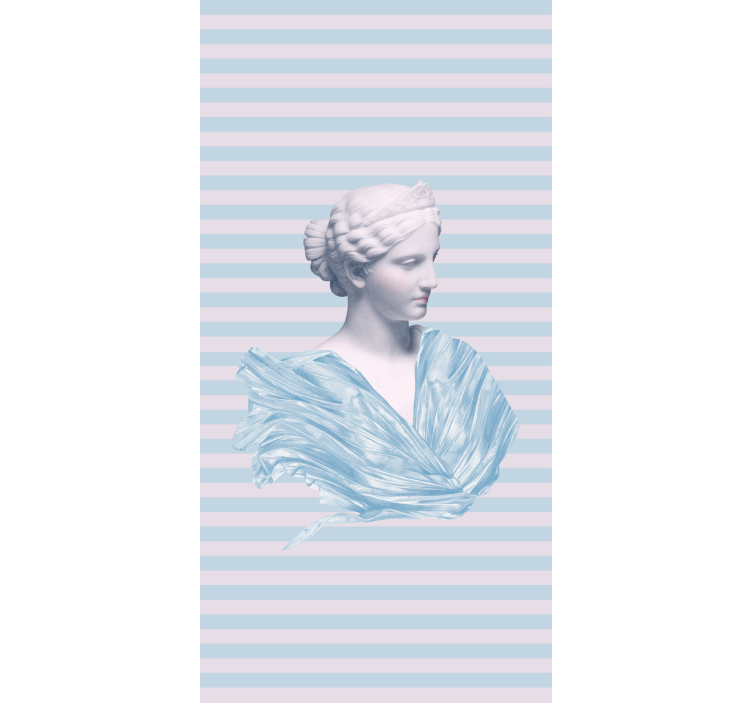 Classical Bust art deco blind - TenStickers