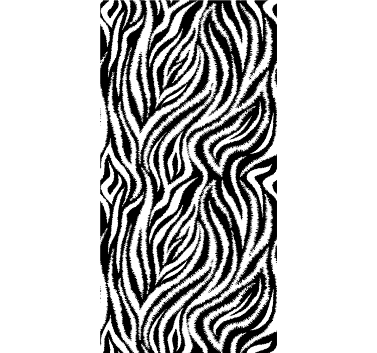 Zebra Stripe Concept animals blind - TenStickers