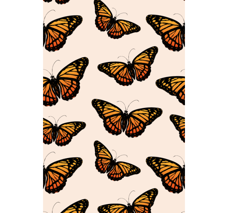 Vibrant Pattern butterflies blind - TenStickers