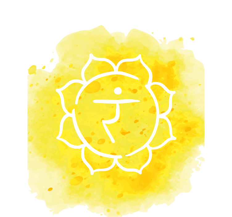 Zen blind with chakra symbol - TenStickers