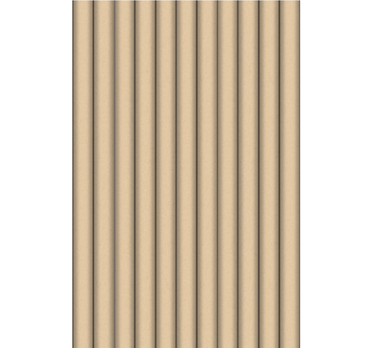 Beige vertical slats pattern roller blind - TenStickers
