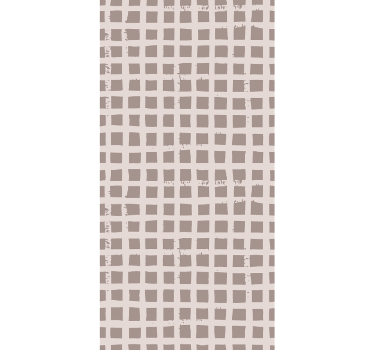 Pattern roller blind grid pattern design - TenStickers