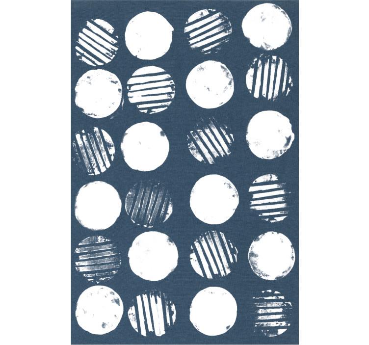 Abstract Circular Patterns pattern roller blind - TenStickers