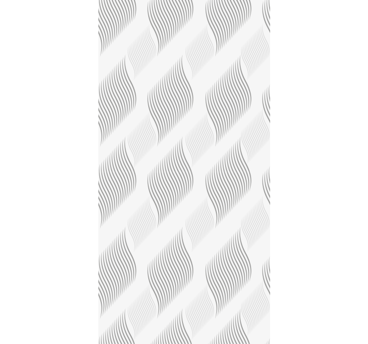 Grey wave pattern elegant blind - TenStickers