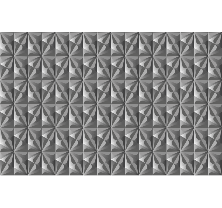 Pattern roller blind geometric pattern design - TenStickers