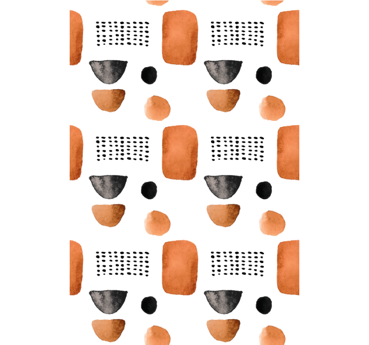 Minimalist geometric shapes blind office - TenStickers