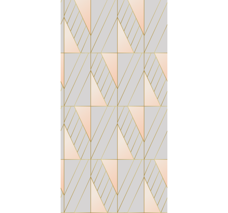 Gometric Patterned Lines modern blind - TenStickers