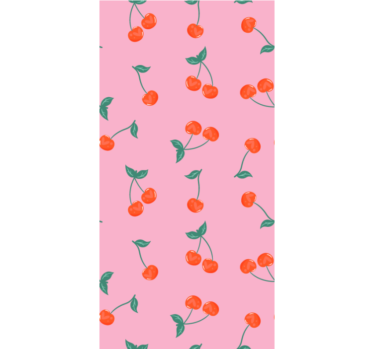 Cherry blossom motif blind kitchen - TenStickers