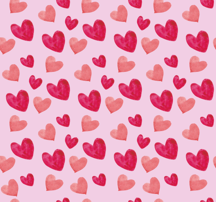 heart pinky pattern Romantic blind - TenStickers