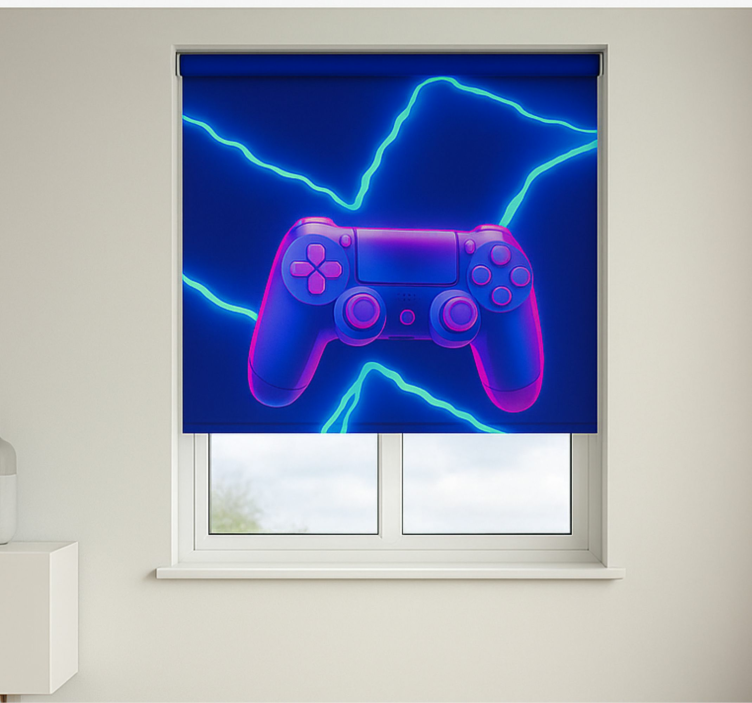 3D Neon X controller blind geek - TenStickers