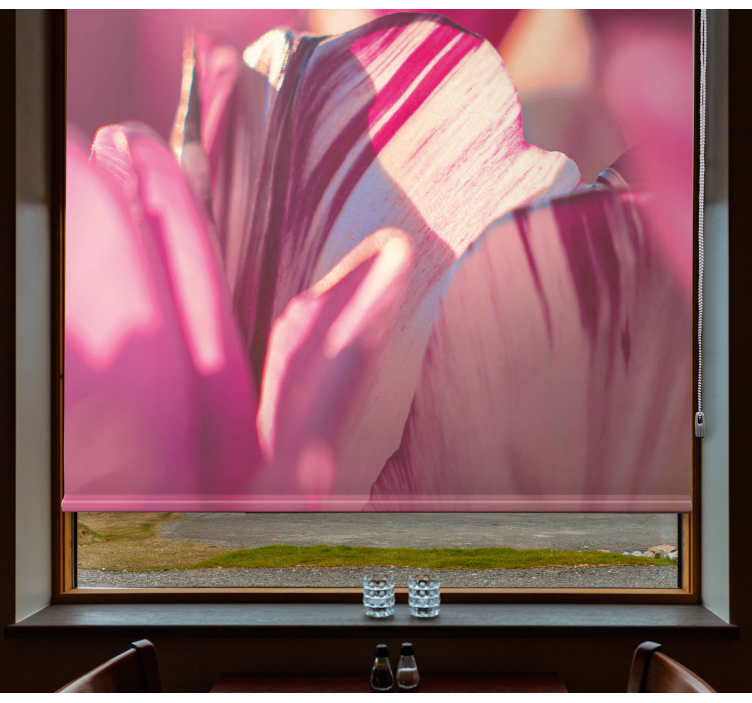 Abstract Floral Essence coloured blind - TenStickers