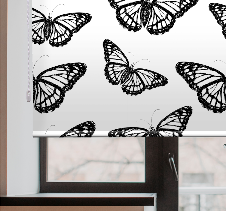 Striking monarch wings butterflies blind - TenStickers
