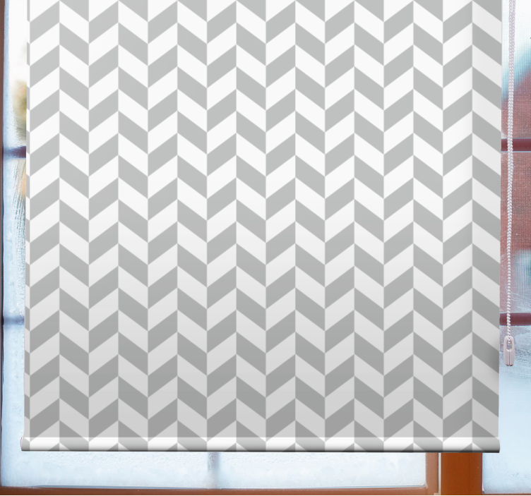 Chevron Patterned Lines blind - TenStickers
