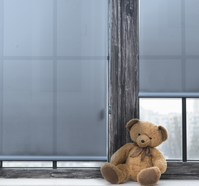 Pale cyan shade Blackout blind - TenStickers