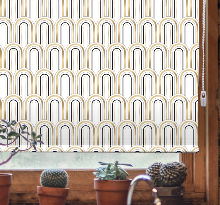 Elegant Arch Patterns modern blind - TenStickers