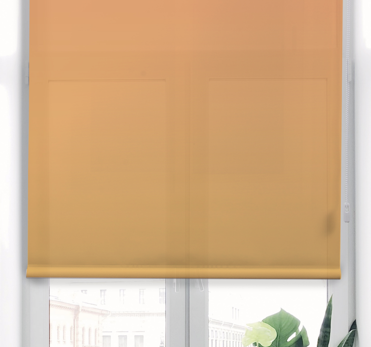 Gradient Orange Shades Blackout blind - TenStickers