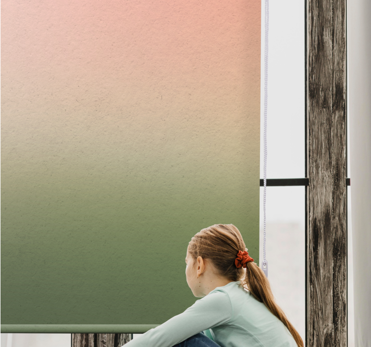 "Kawaii" Style pastel ombre Blind painting - TenStickers