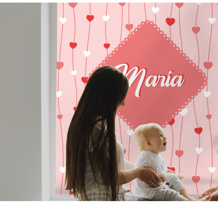 Love blind personalized heart gifts - TenStickers