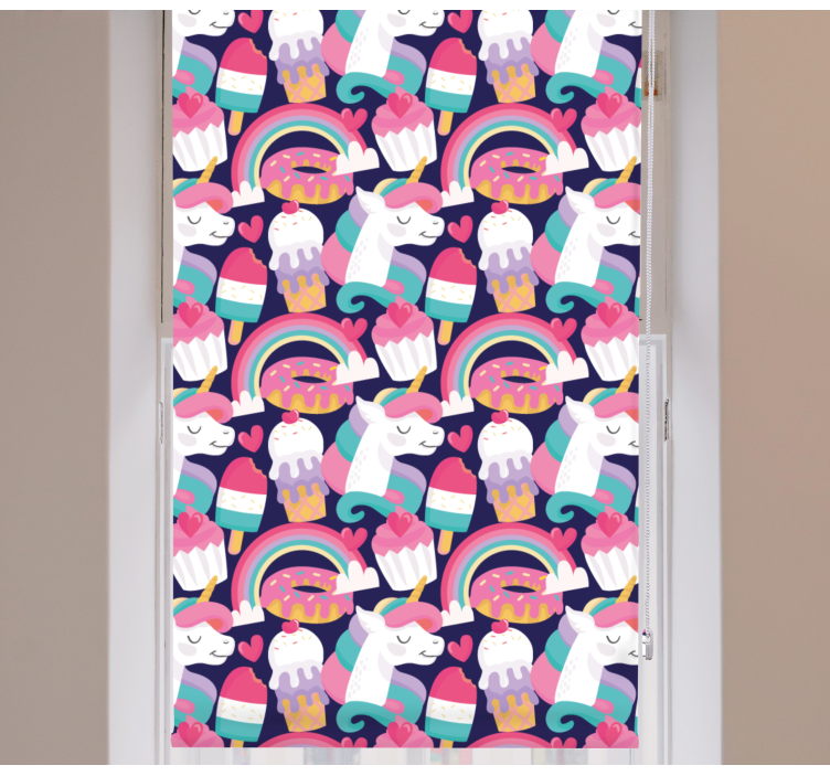 Magical Creature Pattern fun blind - TenStickers