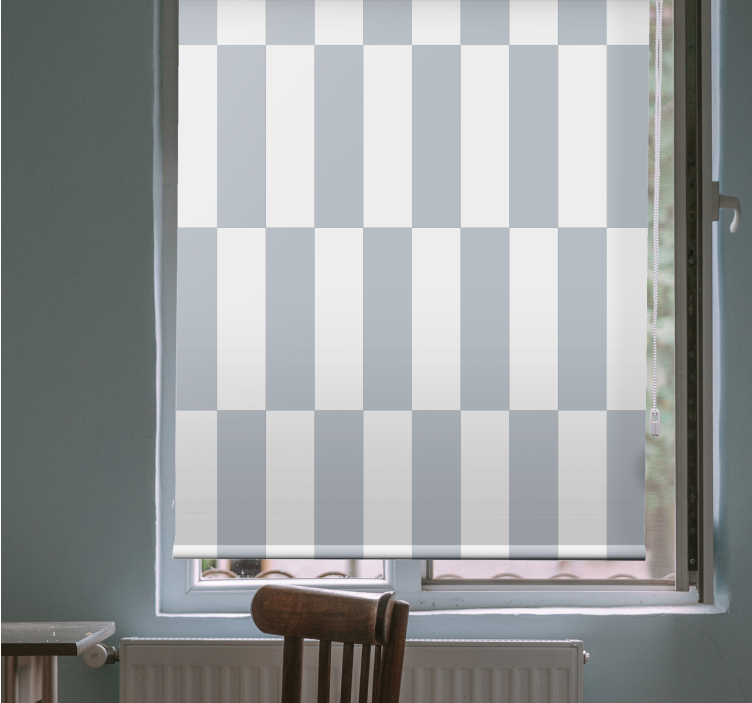Pattern roller blind geometric stripe design - TenStickers