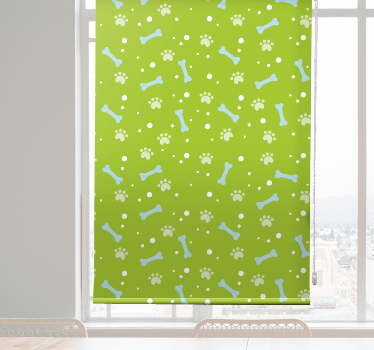 Paw Print Pattern animals blind - TenStickers