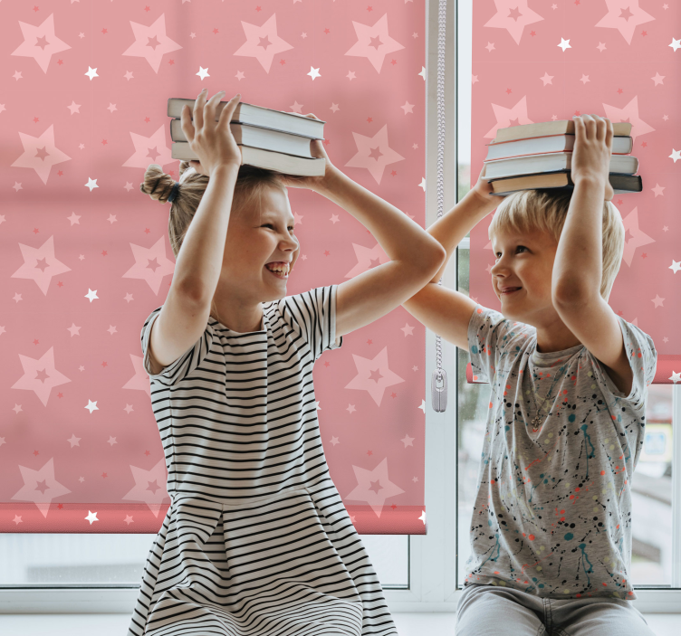 Playful Starry Pattern blind children - TenStickers