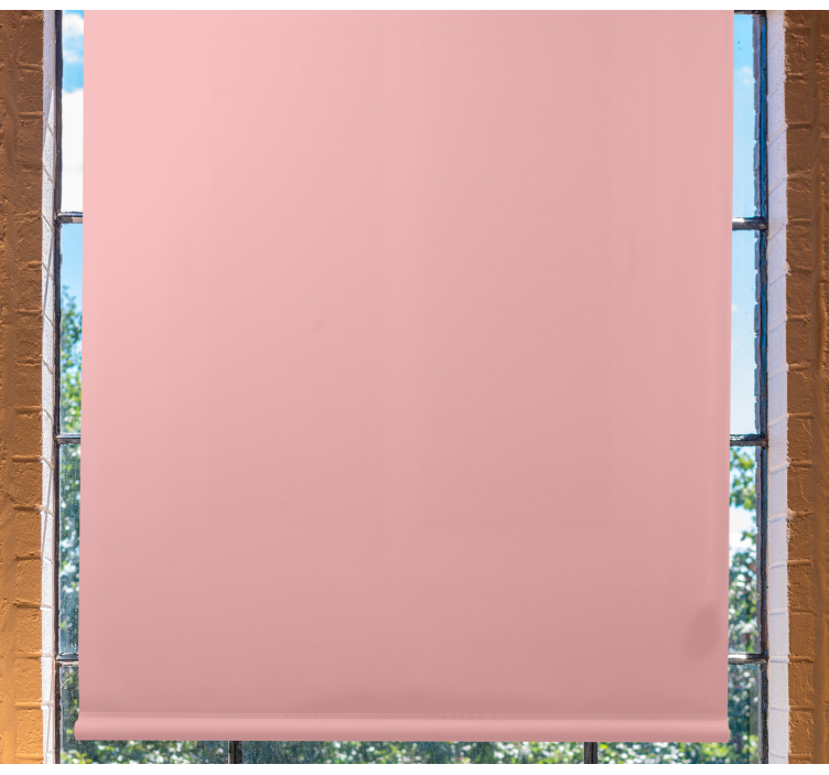 Soft Pink Hue Blackout blind - TenStickers
