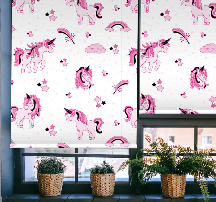 Unicorn fantasy print blind children - TenStickers