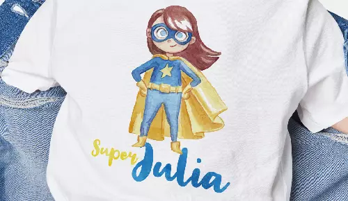 Personalised t-shirts for kids 
