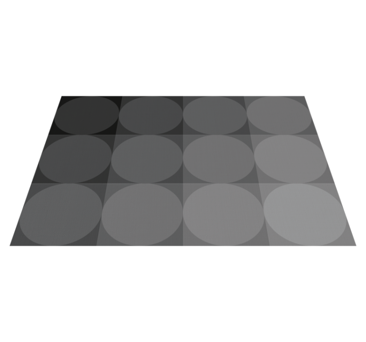 Textured placemats with subtle circular design - TenStickers