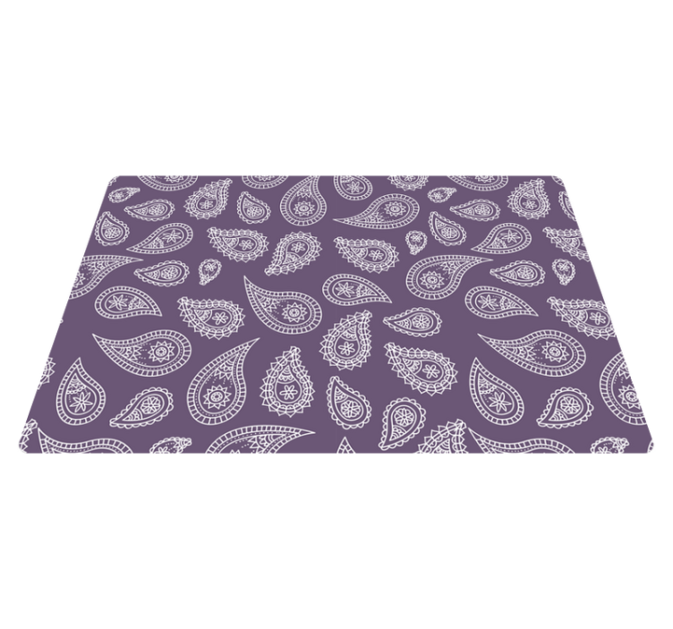 Original placemats paisley patterned design - TenStickers