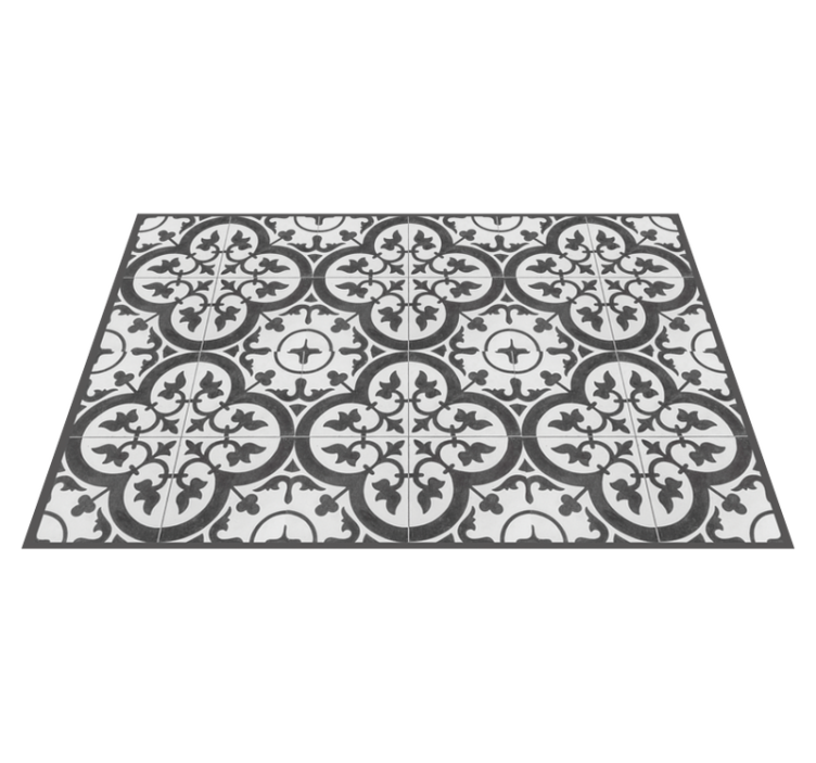 Textured placemats with intricate pattern surface - TenStickers