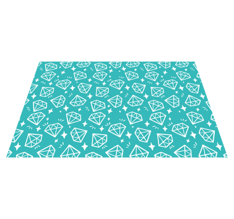 Original placemats with diamond pattern design - TenStickers