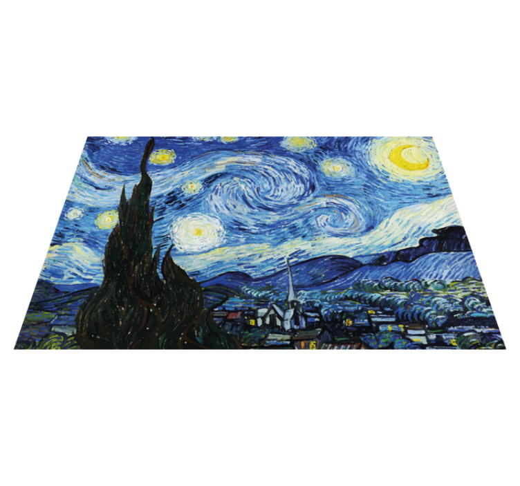 Original placemats starry night design - TenStickers