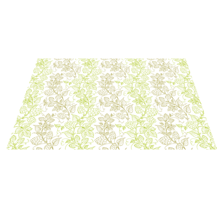Textured placemats with botanical leaf design - TenStickers