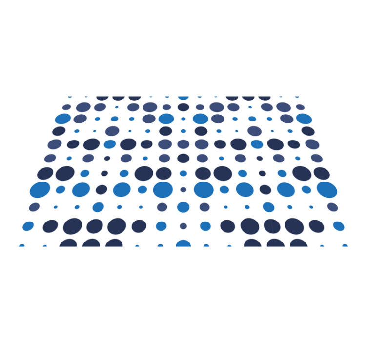 Textured placemats with circle pattern surface - TenStickers