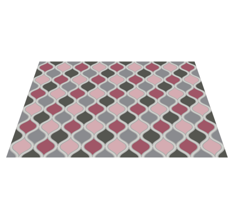 Textured placemats in vibrant patterned design - TenStickers
