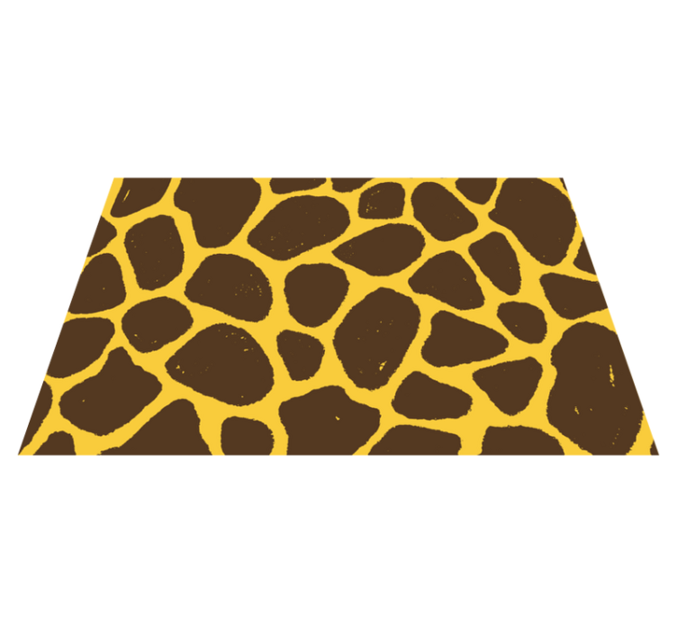 Original placemats giraffe print design - TenStickers