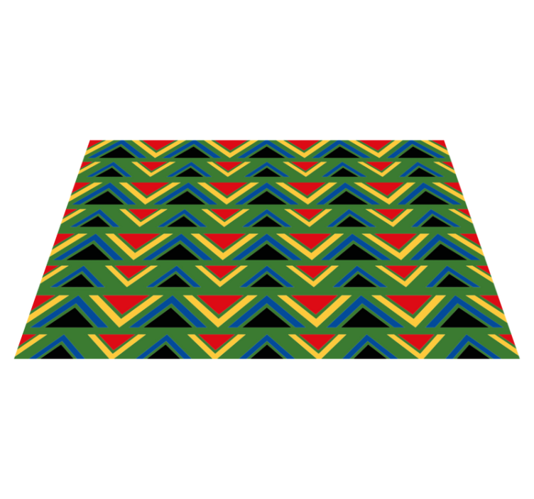 Original placemats in vibrant geometric style - TenStickers
