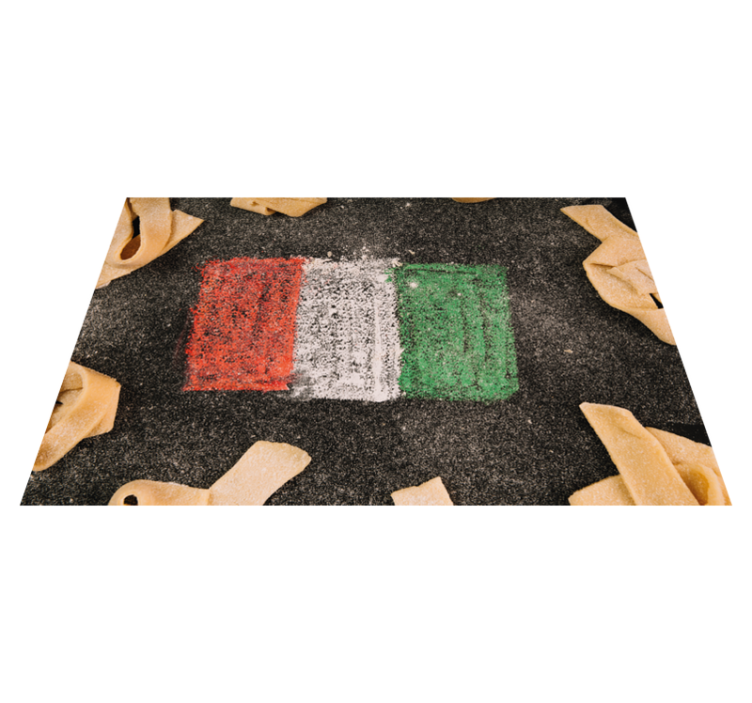 Original placemats italian flag culinary - TenStickers