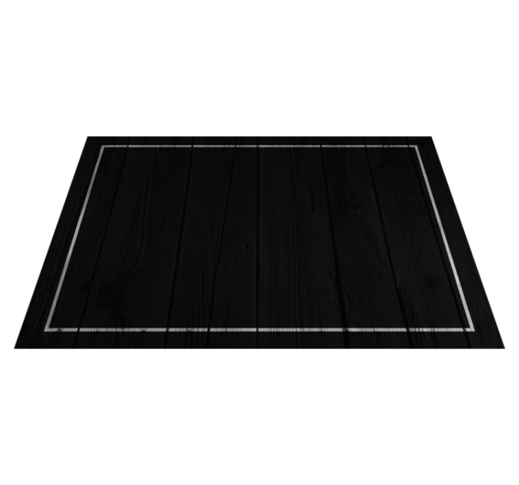 Textured placemats with elegant black finish - TenStickers