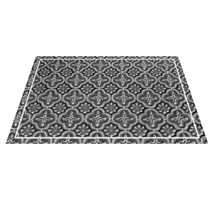 Textured placemats with detailed patterned surface - TenStickers